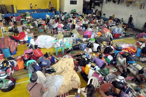 DOH warns of COVID-19 surge amid packed evacuation centers