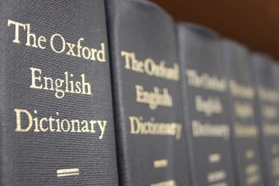 oxford english dictionary book words