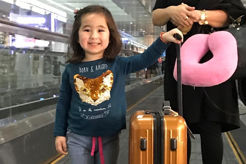 LOOK: Scarlet Snow is off to Paris for parents' wedding | ABS-CBN News