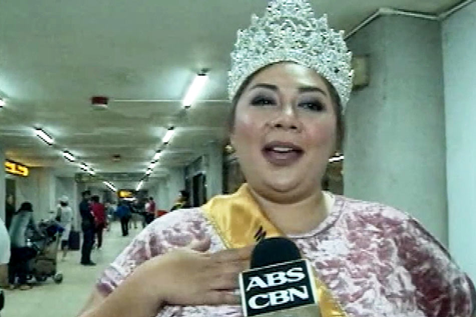 Cebuana Wins Intl Beauty Pageant For Plus Size Women Abs Cbn News