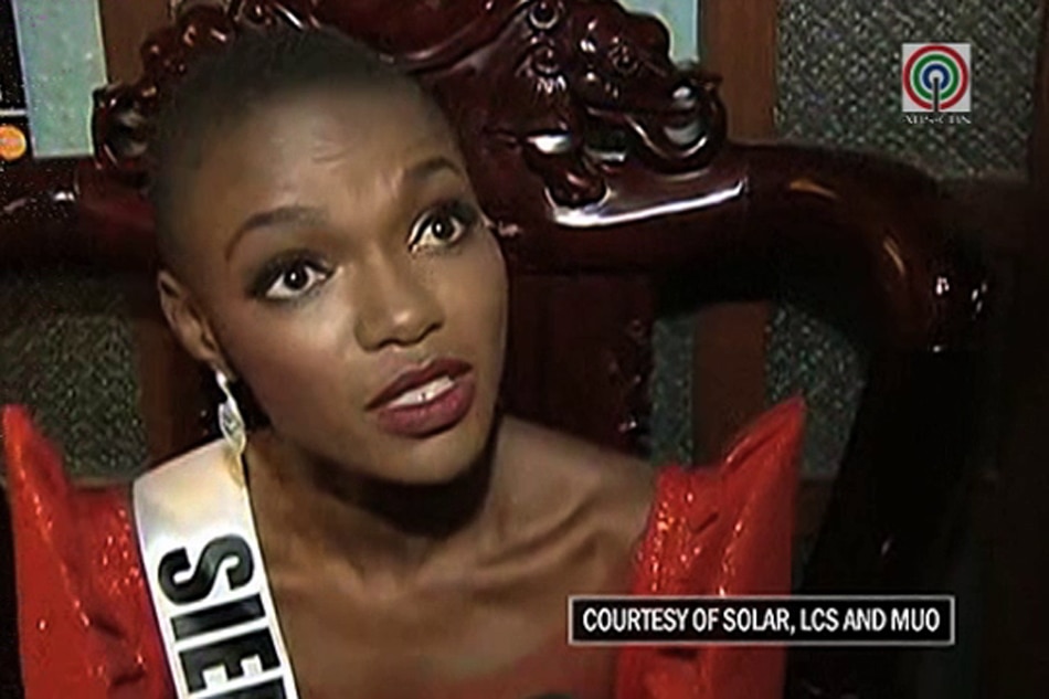 Panoorin Paano Natulungan Ng Mga Pinoy Si Miss Sierra Leone Abs Cbn News