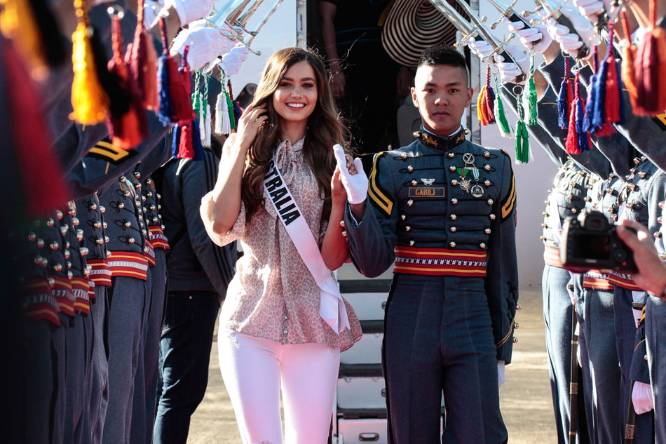 SLIDESHOW Miss Universe beauties in Baguio City ABSCBN News