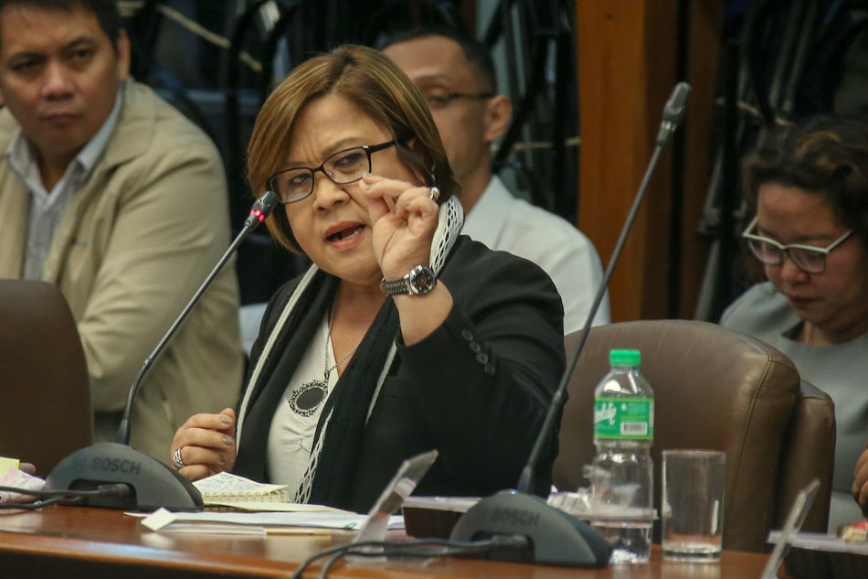 Senate ethics panel says complaints vs De Lima sufficient 1