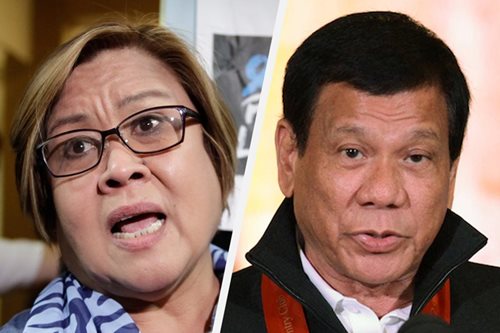 De Lima says Duterte has 'no credibility' in condemning police brutality