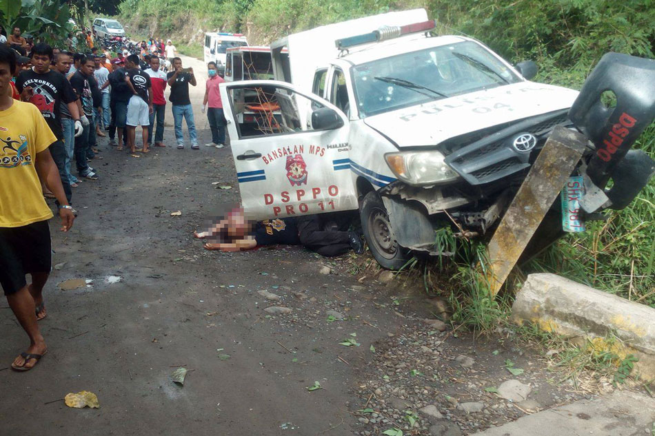 4 cops killed in Davao del Sur ambush 1