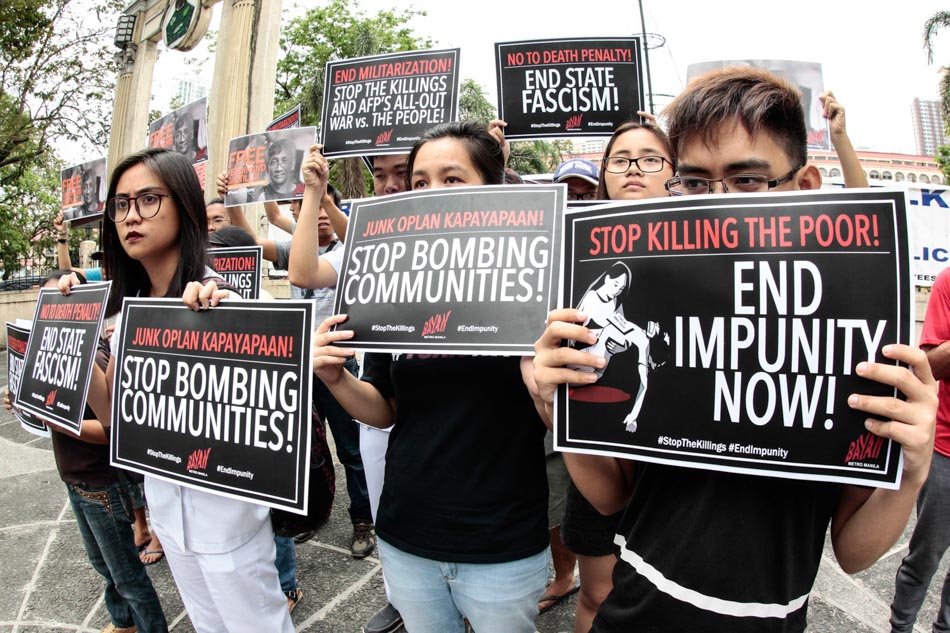 Students Say No To Impunity ABS CBN News