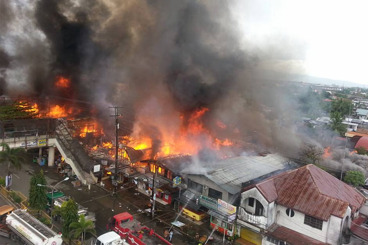 Commercial, residential areas nasunog sa Butuan | ABS-CBN News