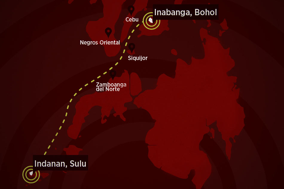 Timeline Abu Sayyaf In Bohol Abs Cbn News 