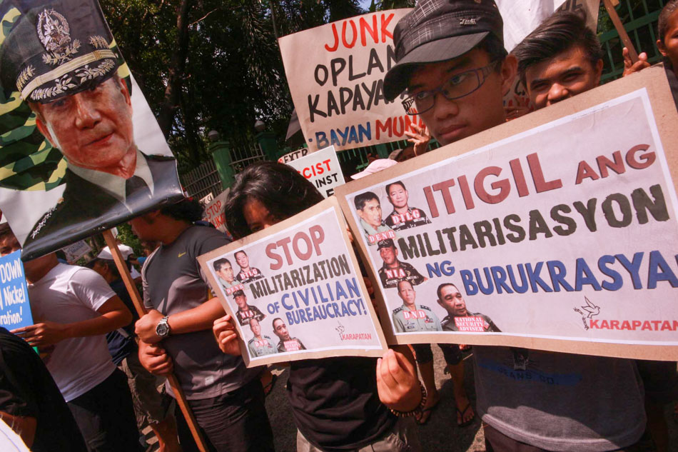 Groups raise concern over 'militarization' | ABS-CBN News