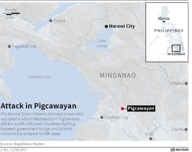Militants withdraw from Pigcawayan school, no casualties: military 1