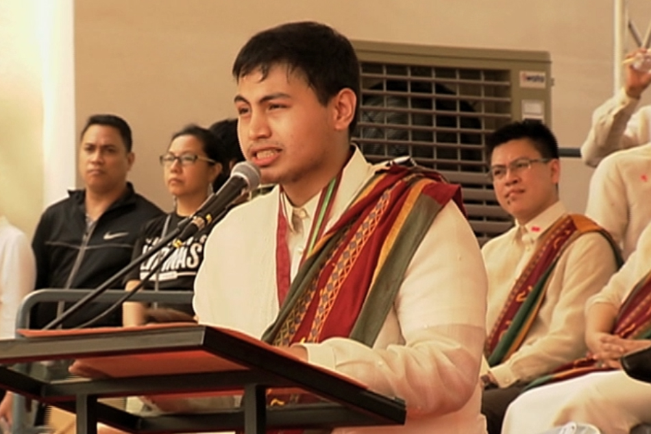 Watch Up S Maranao Summa Laude Calls For Peace In Valedictory Facebook