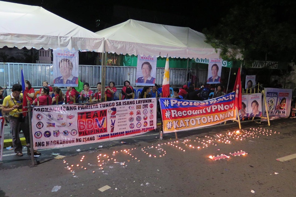 Marcos supporters picket SC ahead of poll protest pre-trial 1