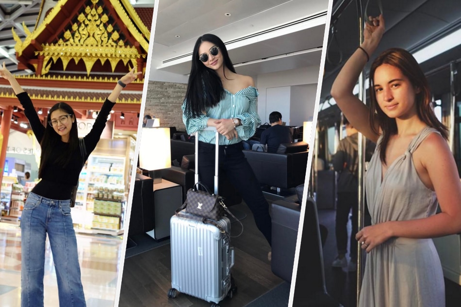 Kim Chiu Wears A Cozy Designer Outfit At The Airport