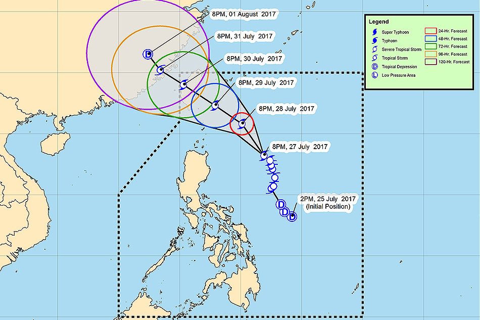 Gorio Intensifies Into Severe Tropical Storm Signal No1 Up In Batanes Abs Cbn News 8874