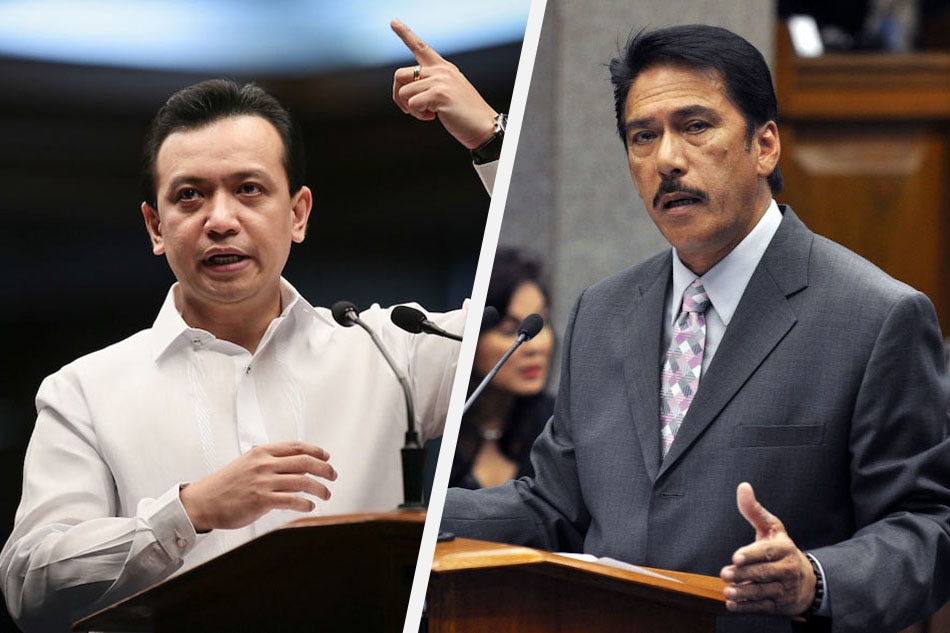 Image result for images for tito sotto with antonio trillanes