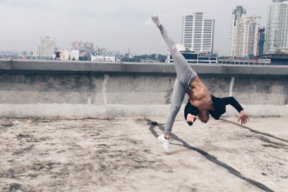 WATCH: Tony Labrusca shows off gymnastics skills | ABS-CBN News