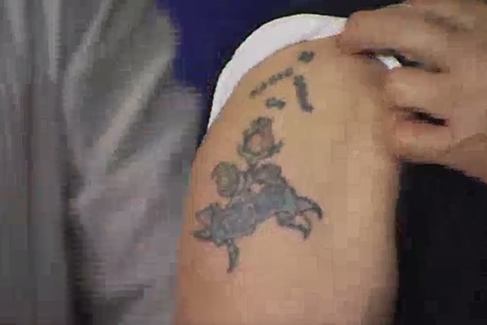 look duterte shows rose tattoo on his arm abs cbn news look duterte shows rose tattoo on his arm abs cbn news