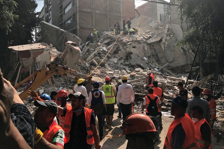 More than 100 dead in major earthquake near Mexico City | ABS-CBN News