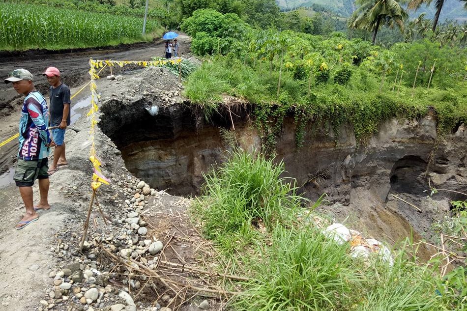 Barangay, isinailalim sa state of calamity dahil sa pagguho ng lupa