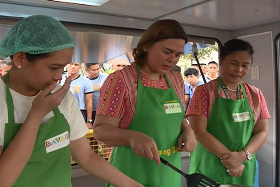 Look Inday Sara Launches Kusina Ng Bayan In Davao Abs Cbn News 7610