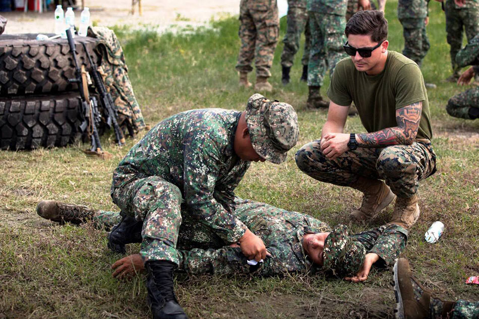 Look Ph Us Soldiers Conduct Joint Military Exercise In Luzon Abs