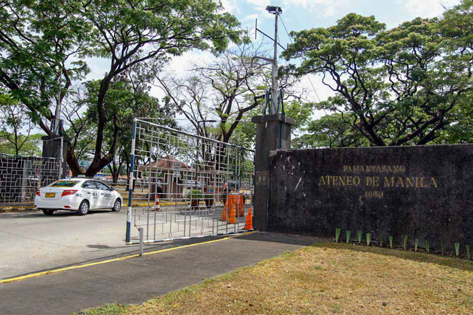 The Ateneo de Manila University campus in Quezon City. ABS-CBN News file photo