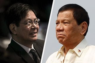 Duterte threat to US over VFA gives impression PH a 'nation of extortionists': Lacson