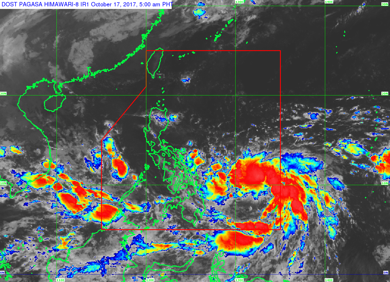 Rains, rough seas due to 'Paolo,' LPA off Palawan Rains, rough seas due to 'Paolo,' LPA off Palawan