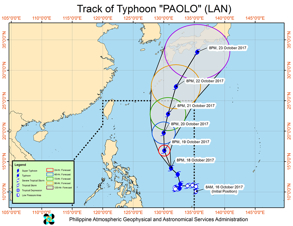 JTWC: 'Paolo' to become supertyphoon in 48 hours | ABS-CBN News