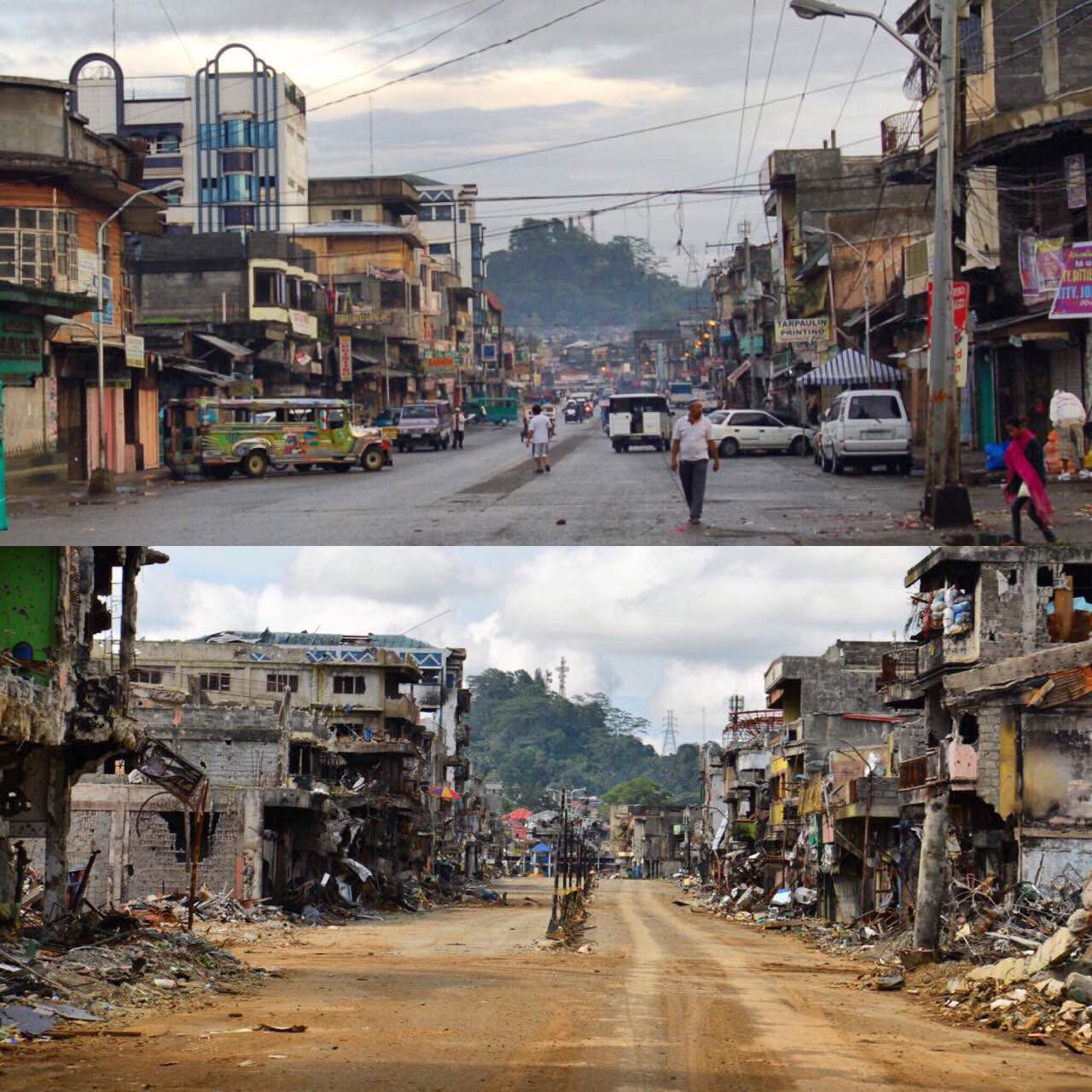 LOOK: How war changed Marawi City 1