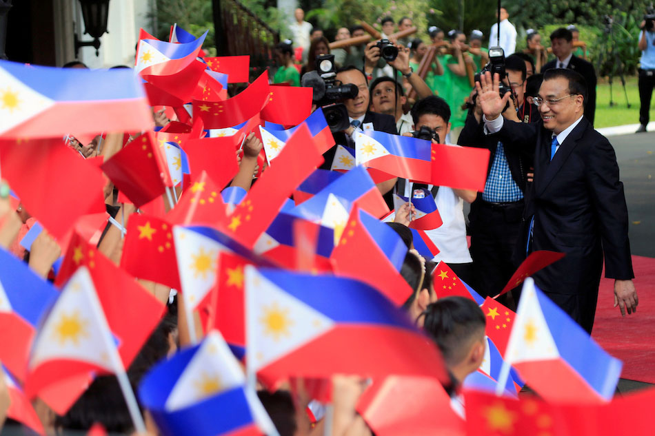 China and the Philippines in agreement over the South China Sea