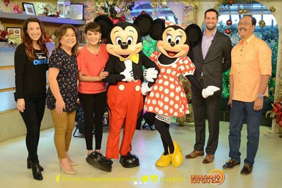WATCH: Mickey and Minnie Mouse visit 'UKG'