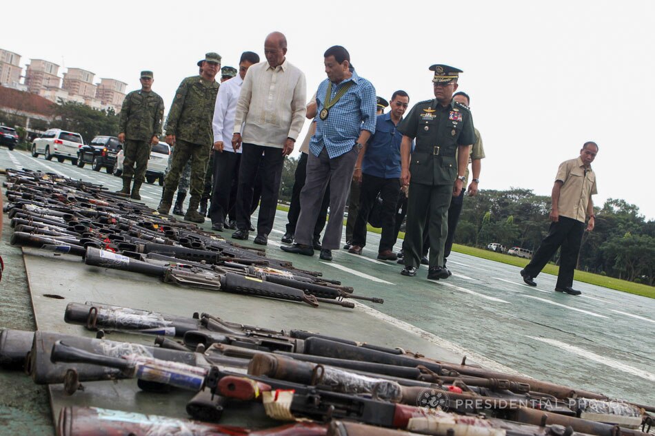 Ceremonial Demilitarization | ABS-CBN News