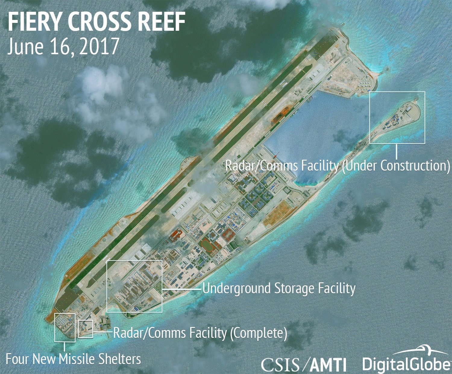 China continues South China Sea buildup, think tank says 1