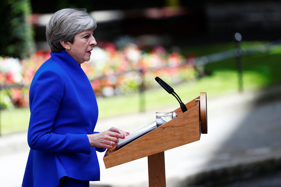 British PM Fights For Survival Ahead Of Brexit Talks | ABS-CBN News