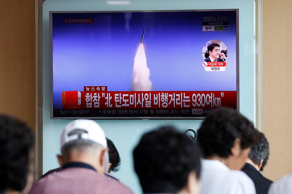 N.Korea Test-fires Intermediate Range Ballistic Missile Ahead Of G20 ...