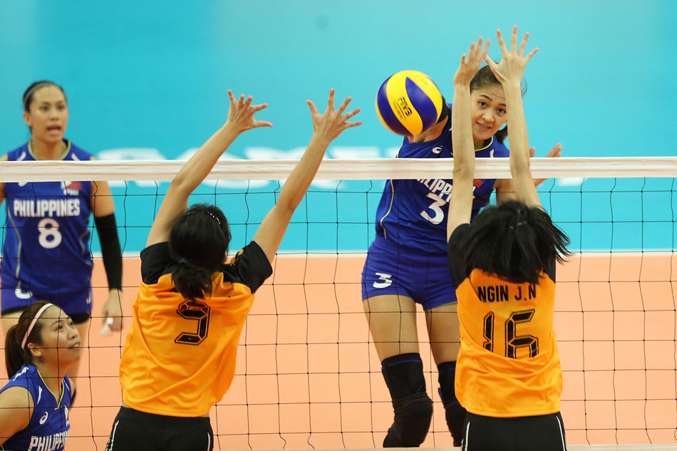 Sea Games Ph Advances To Semis Of Womens Volleyball Abs Cbn News