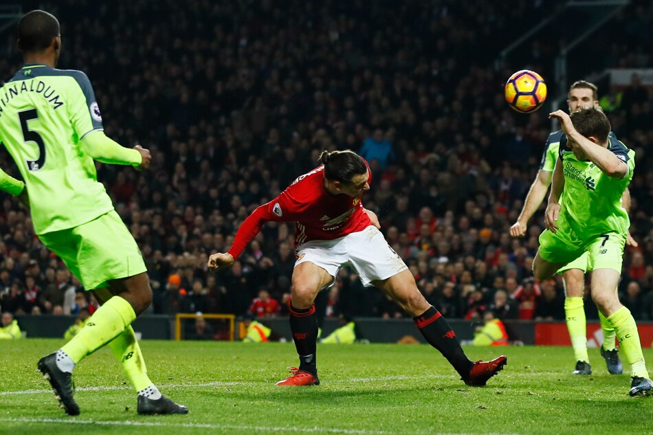 United's Ibrahimovic Strikes Late To Rescue Liverpool Draw | ABS-CBN News