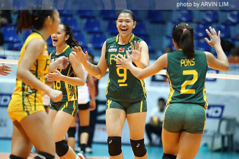 FEU Drops Adamson To Claim First Win In UAAP Women's Volleyball | ABS ...