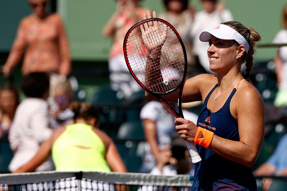 Kerber, Pliskova reach Miami quarters, Muguruza retires | ABS-CBN News