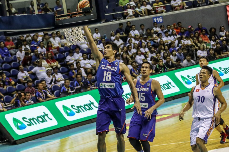 Seaba Gilas Thumps Vietnam Sets Up Gold Medal Match Vs Indonesia Abs Cbn News 