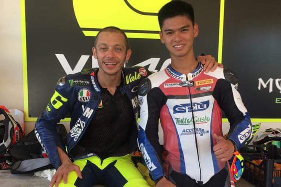 Motorsports: Meet-up with Valentino Rossi leaves mark on teen Pinoy ...