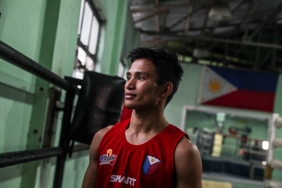 Filipino boxer Ian Clark Bautista. File photo.