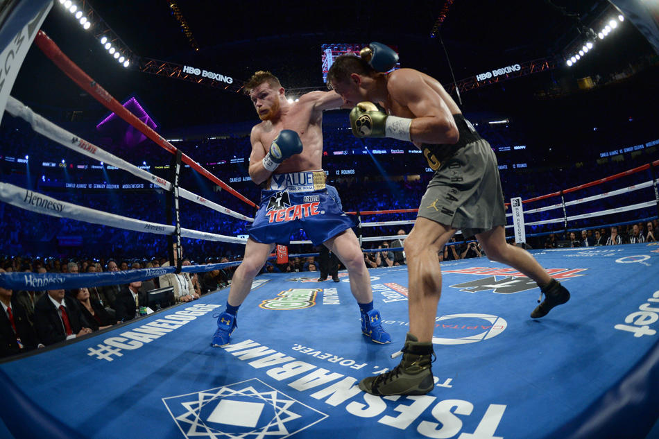 Golovkin And Alvarez Deliver A Classic Middleweight Fight Abs Cbn News