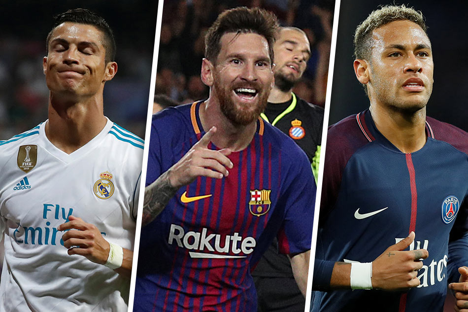 Football: Neymar, Ronaldo, Messi on FIFA best player shortlist | ABS