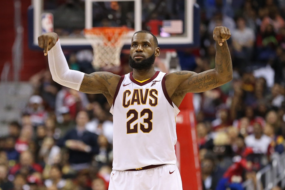 NBA: LeBron in rare 'Air' as James joins Jordan in scoring milestone ...