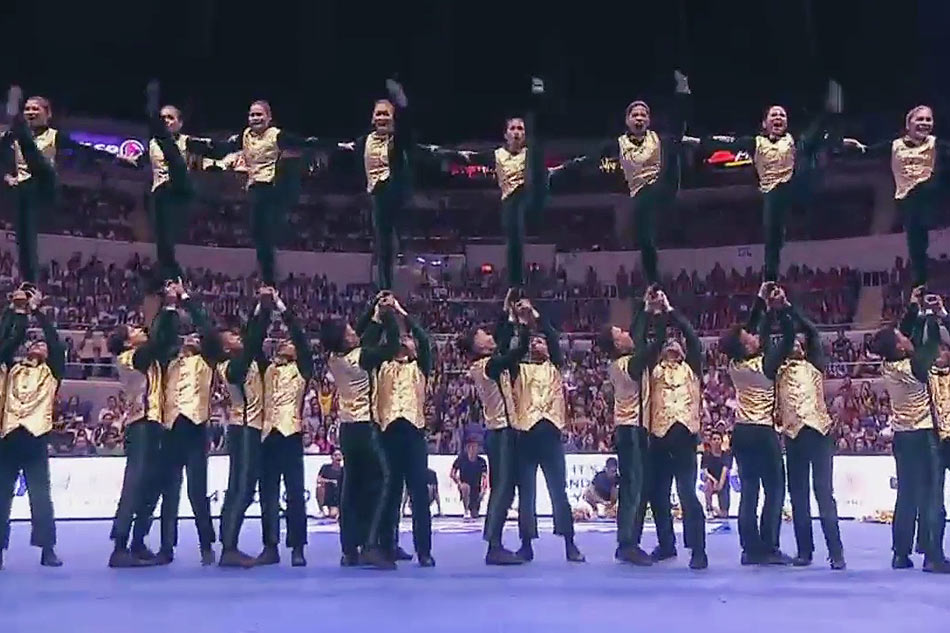 WATCH: FEU Cheering Squad Goes Broadway | ABS-CBN News