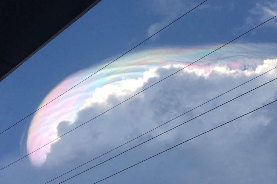 VIRAL: Pastel-hued clouds appear in Zamboanga del Sur 1