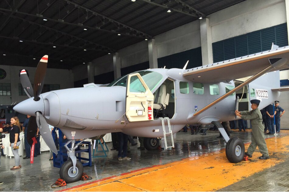 PH receives 2 new surveillance planes from US 1