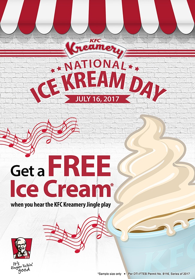 What is KFC National Ice Kream Day, and why you should check it out? |  ABS-CBN News